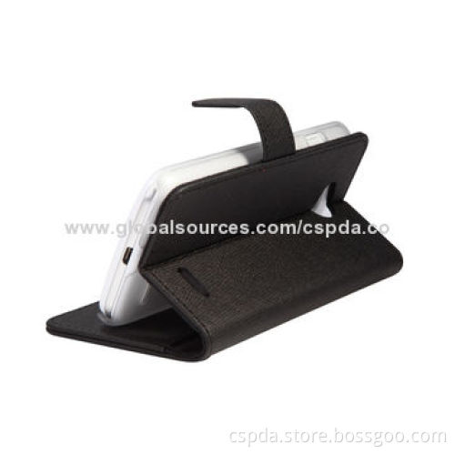 Fast delivery time wallet design PU leather phone cases for LG L70, various colors are available